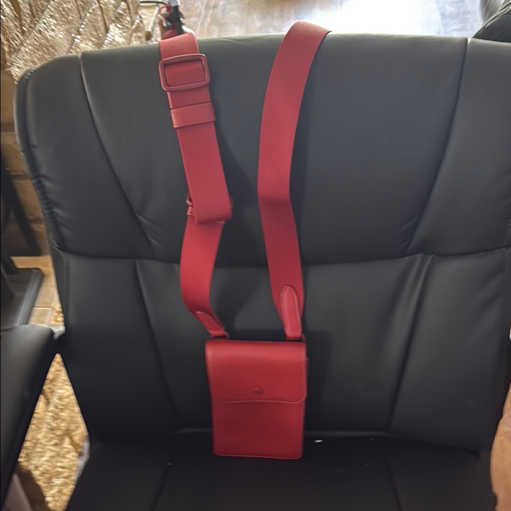 Coach Scarlet Red Mini Crossbody